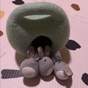 Lovevery bunny burrow toy